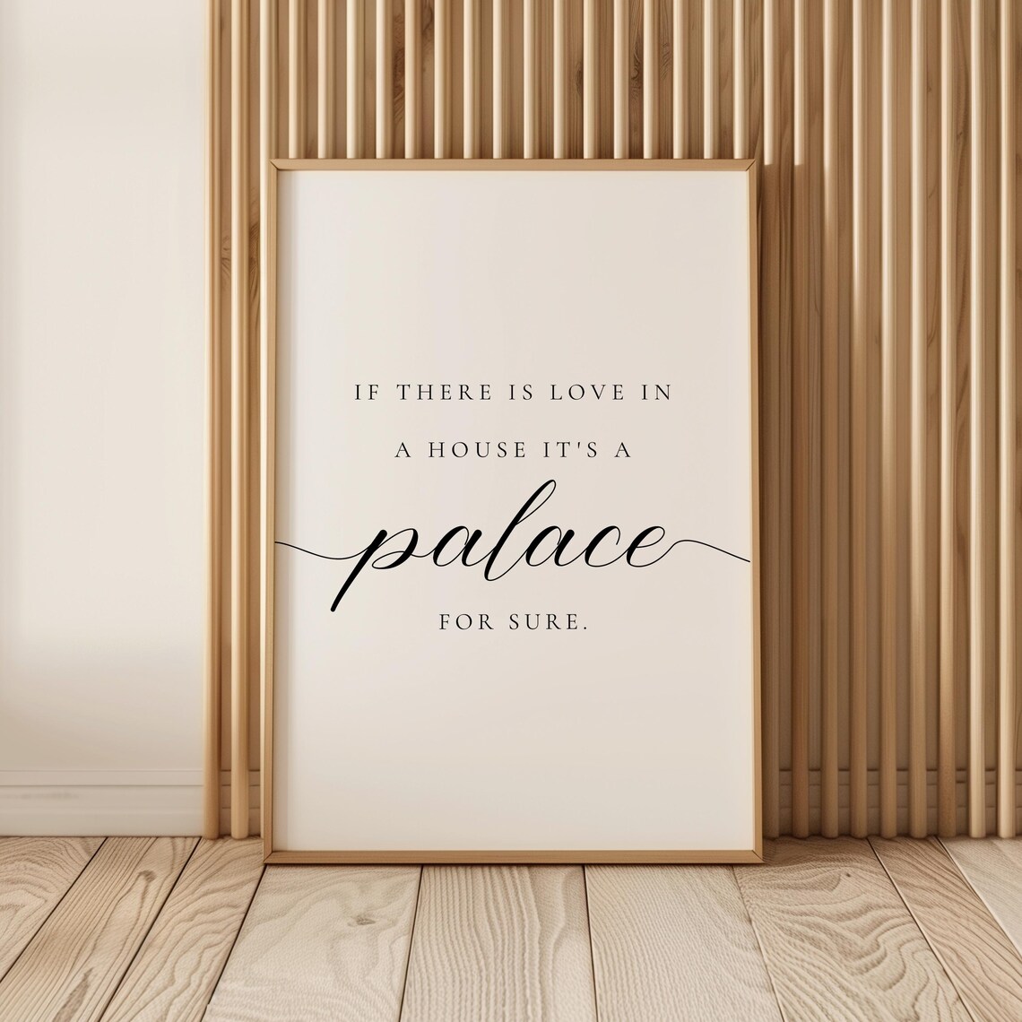 If There Is Love In A House, Family Quote Art - Image 3