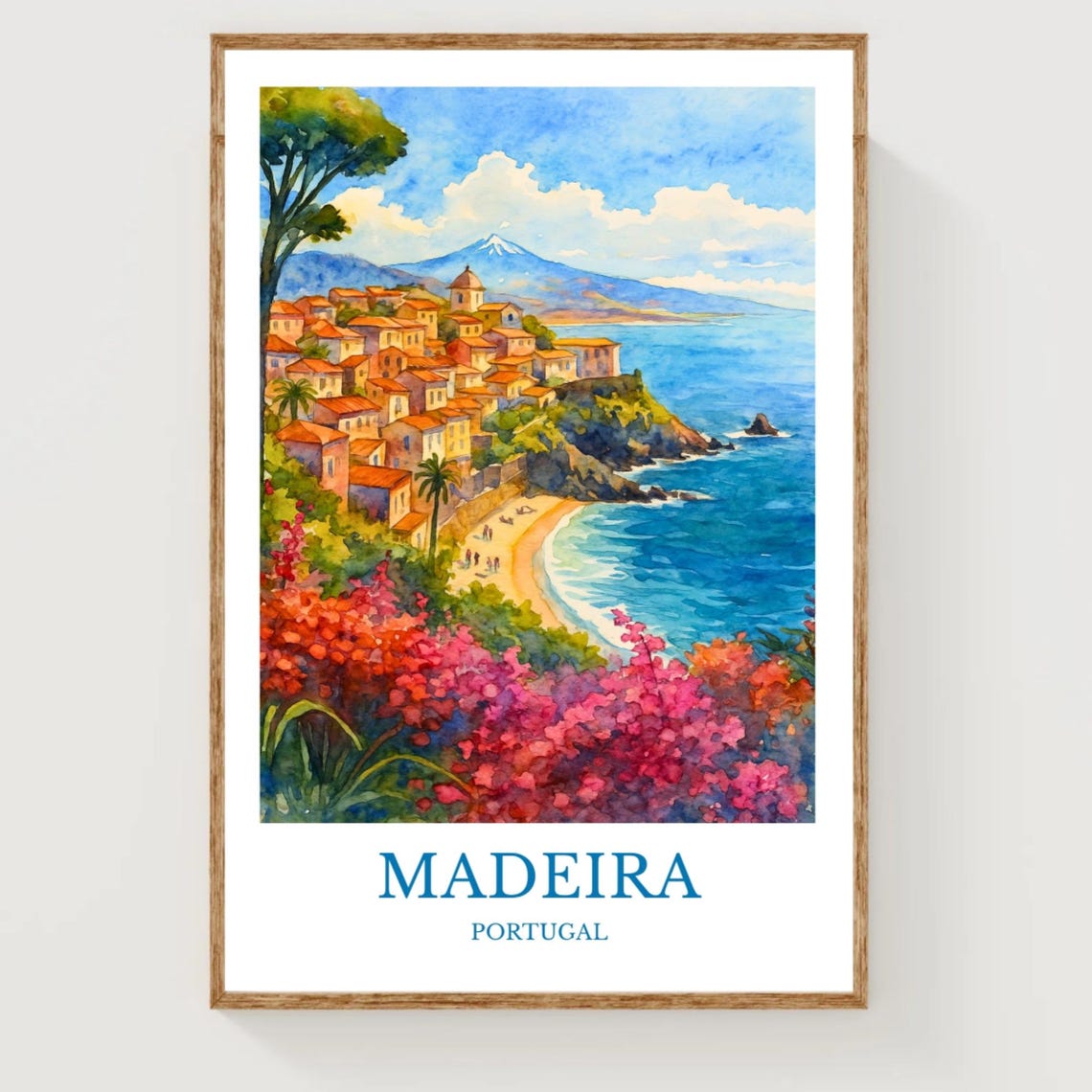 Madeira Travel Poster