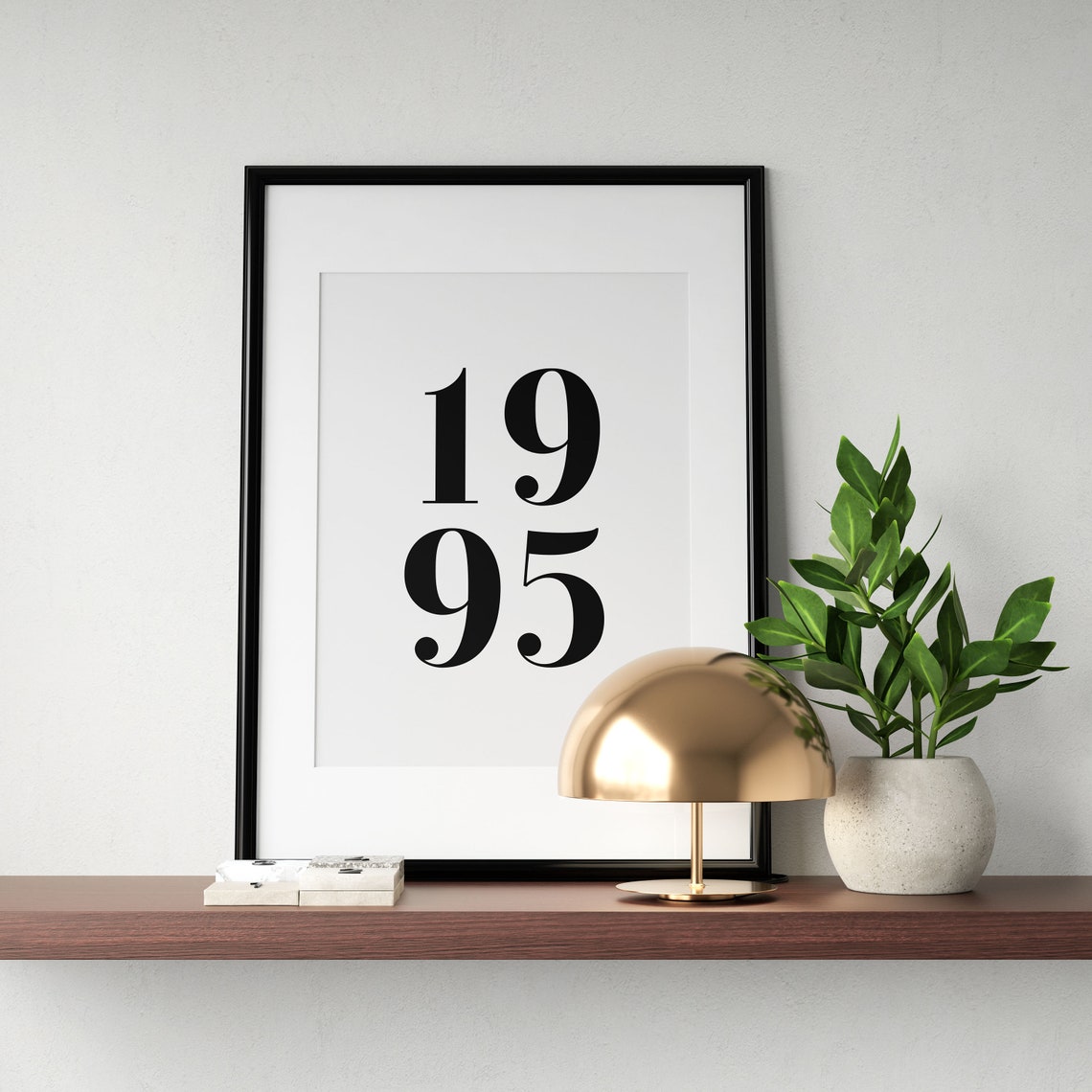 Custom Year 2009 Big Number Personalized Milestone Decor Wall Art - Image 3
