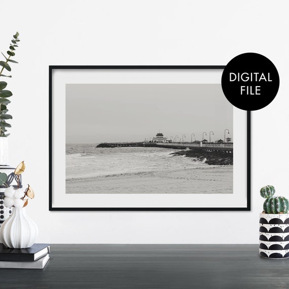 St Kilda Pier Melbourne Australia Travel Poster