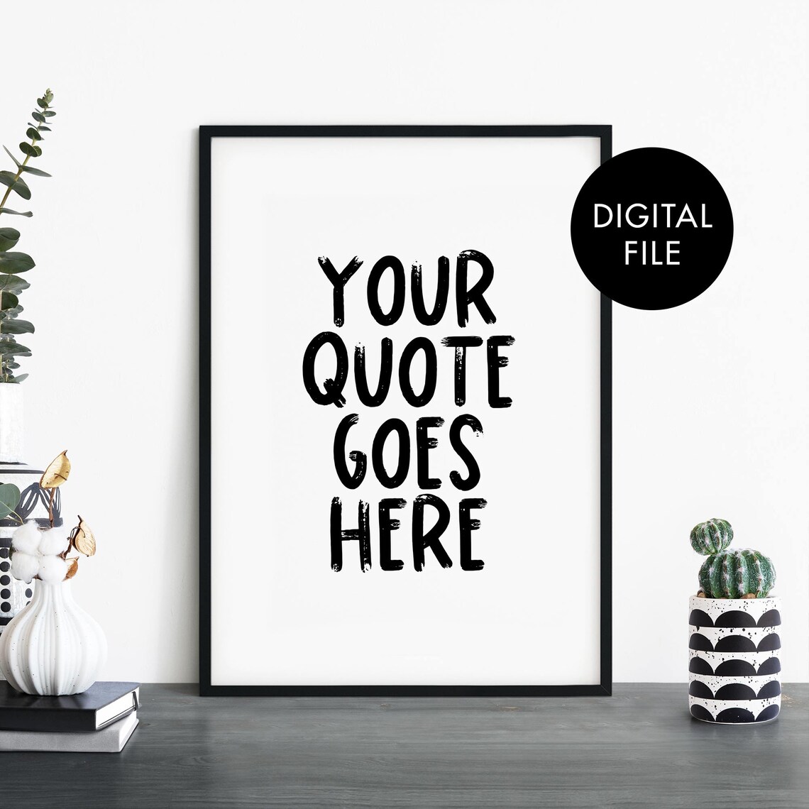 Custom Kids Bedroom Nursery Quote Text Poster Print Wall Art Personalized Your Here Jpeg File