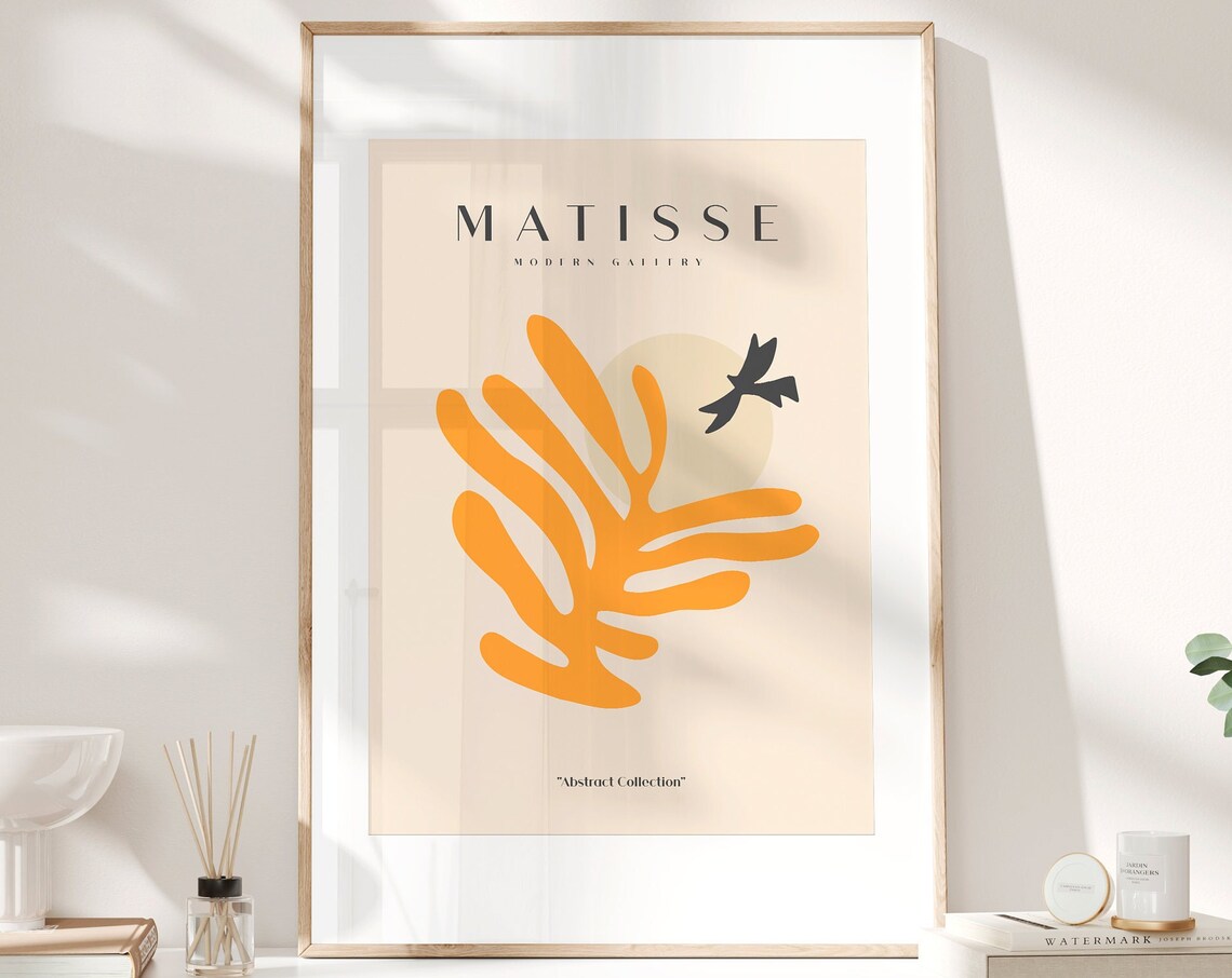 Matisse Print Henri Matisse Wall Art Matisse Exhibition Art Posters Unframed