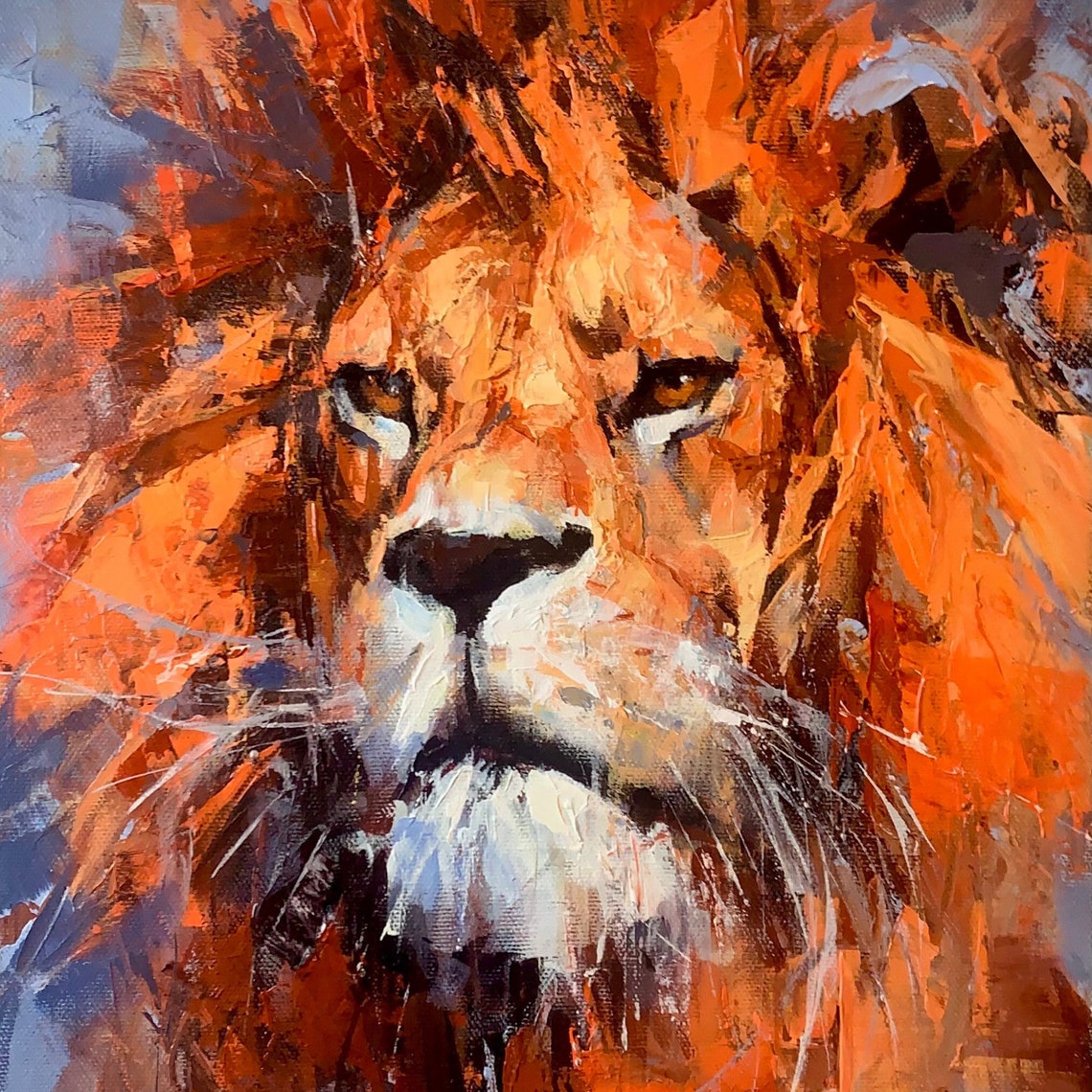 Art Print Moments Of Pride Paper Lion Wall Art African Safari Wildlife Poster Savanna Wilderness Painting Jungle Home Decor