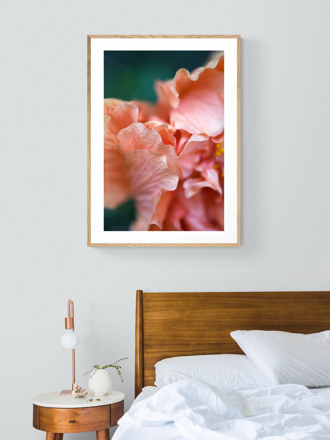 Hibiscus Print, Floral Botanical Art Print