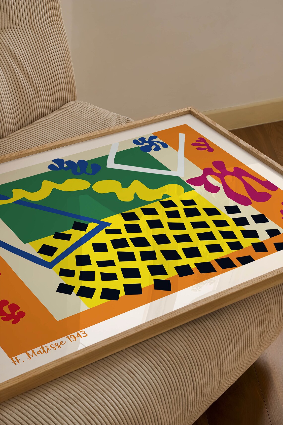 Henri Matisse Codomas, Mid-Century Modern Poster - Image 2