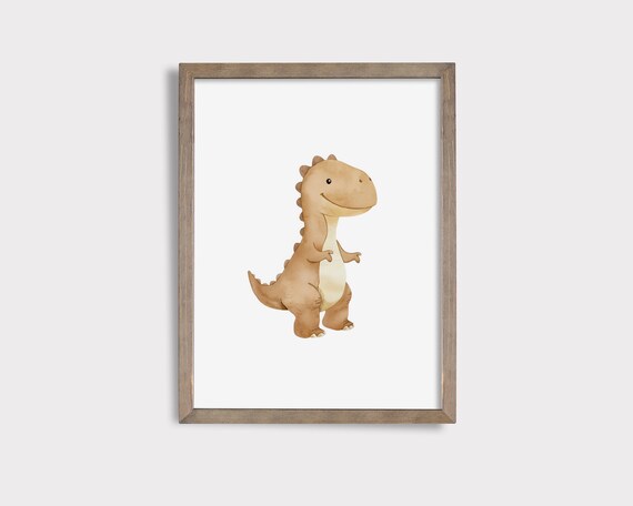 Cute Dino Print Dinosaur Nursery Decor Dinosaur Print Dinosaur Decor Dinosaur Poster Nursery Wall Art Dinosaur Wall Art