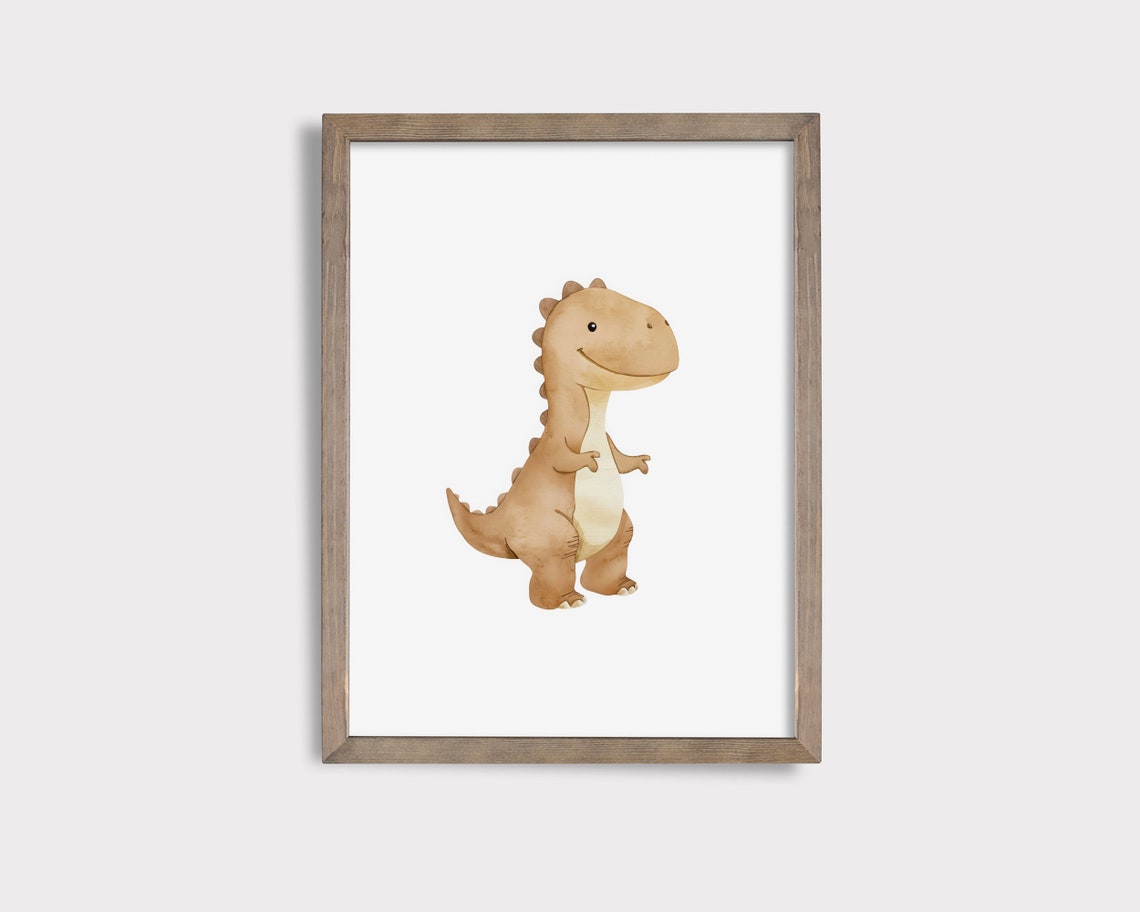 Cute Dino Print Dinosaur Nursery Decor Dinosaur Print Dinosaur Decor Dinosaur Poster Nursery Wall Art Dinosaur Wall Art