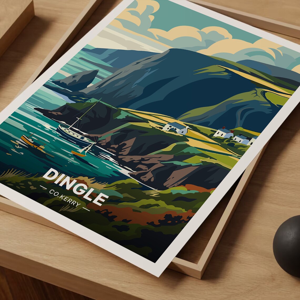 Dingle Peninsula Home Decor Travel Poster - Image 3