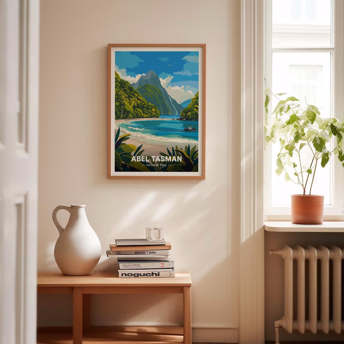 Abel Tasman National Park Travel Poster New Zealand South Island Coastal Track Scenic Wall Art Golden Bay Tongariro Decor C20 1729 - Image 4