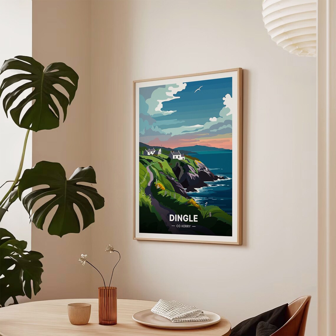 Dingle Peninsula Vintage Travel Poster, Ireland - Image 2