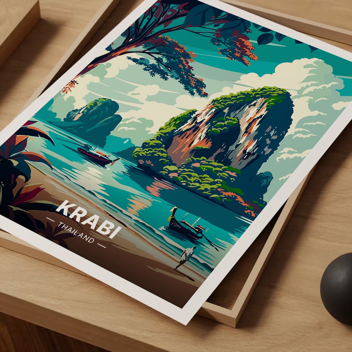 Krabi Thailand Poster Travel Inspired Wall Art Home Office Decor Ideal Gift For Wanderlust Enthusiasts C20 310 - Image 3