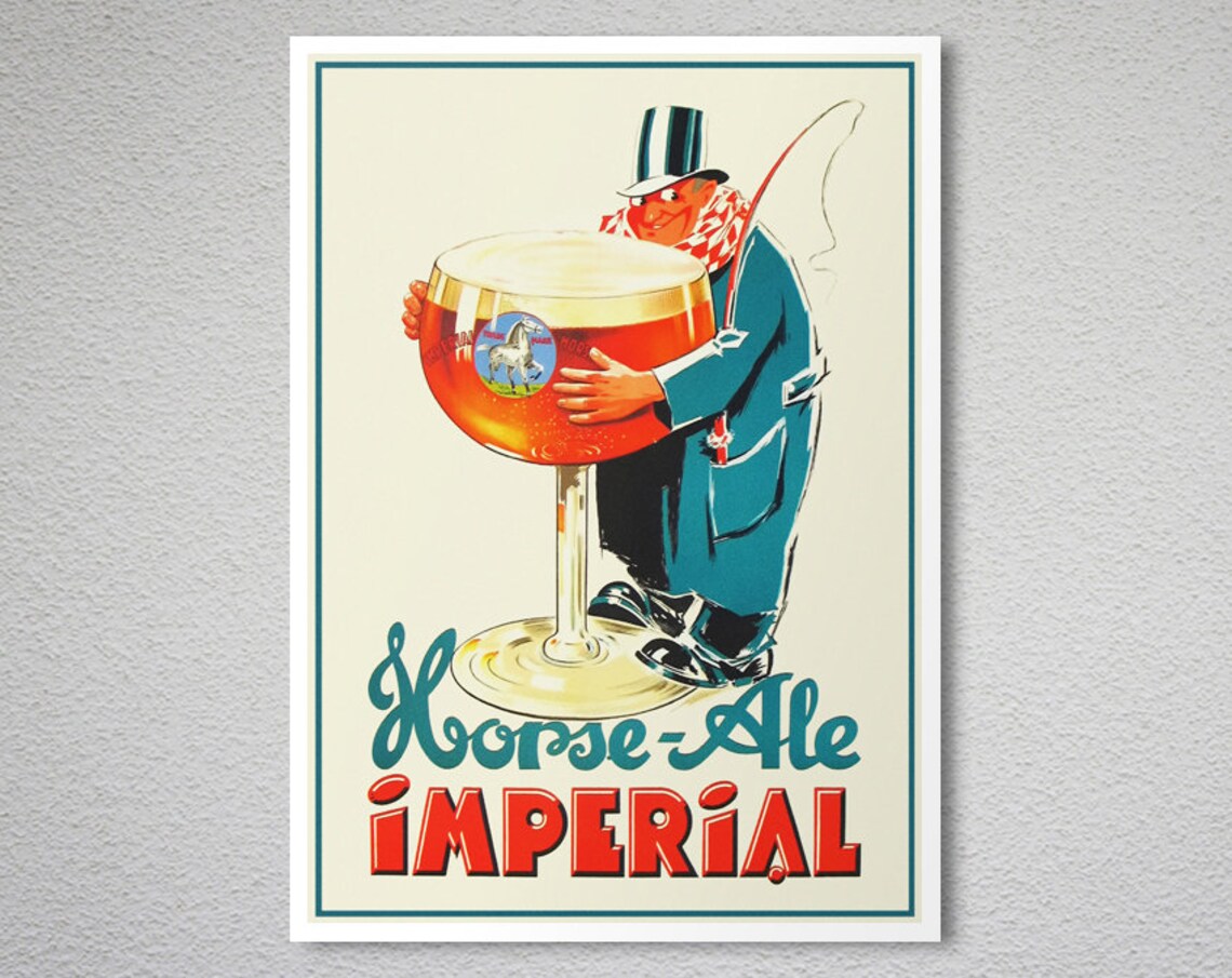 Horse Ale Imperial Vintage Fooddrink Art Print - Image 2