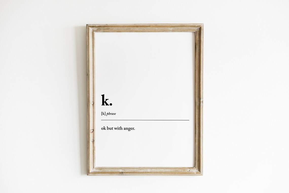 Funny K Definition, Minimalist Dorm Room Decor