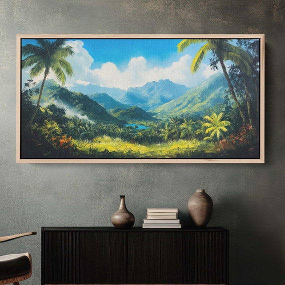 Blue Mountains Jamaica Jamaica Wall Art Nature Painting