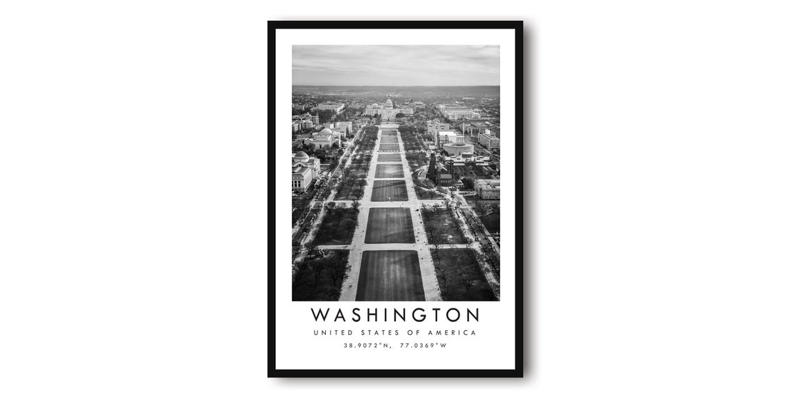 Washington Dc Usa Wall Art Print