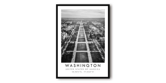 Washington Dc Usa Wall Art Print
