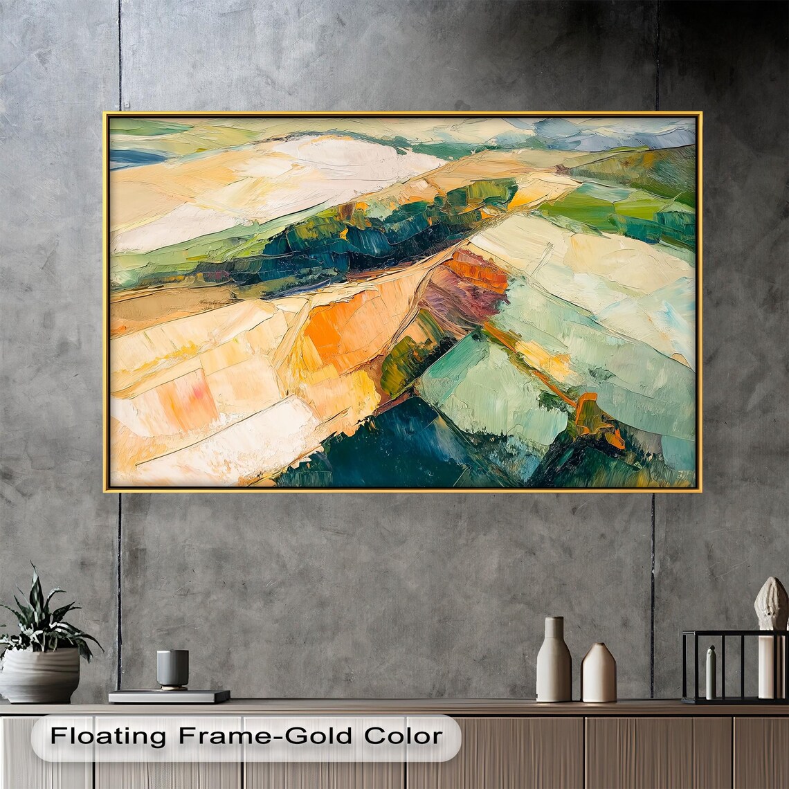 Colorful Landscape, Abstract Aerial View - Image 5