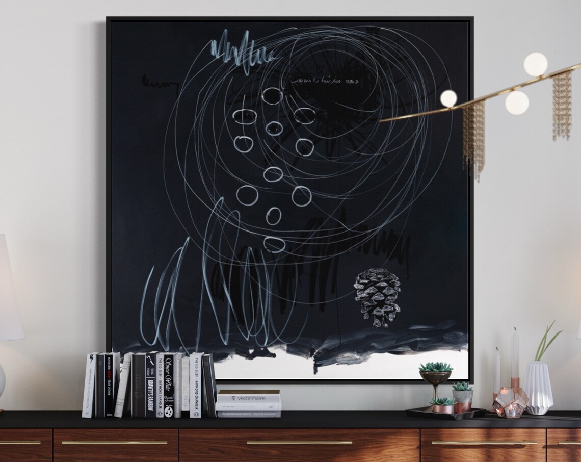 Contemporary Abstract Hollow Art by Ron Deri, Modern Print - Image 4