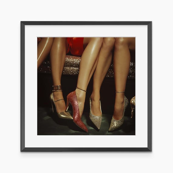 Fashion Wall Art Heels Print Photography Prints High Fine Museum Quality Poster