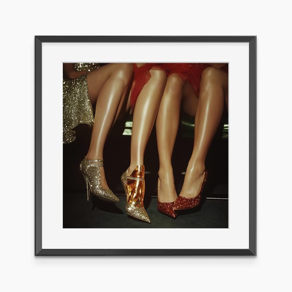 Heels Print Photography Prints Fashion Wall Art High Fine Room Decor Museum Grade Poster