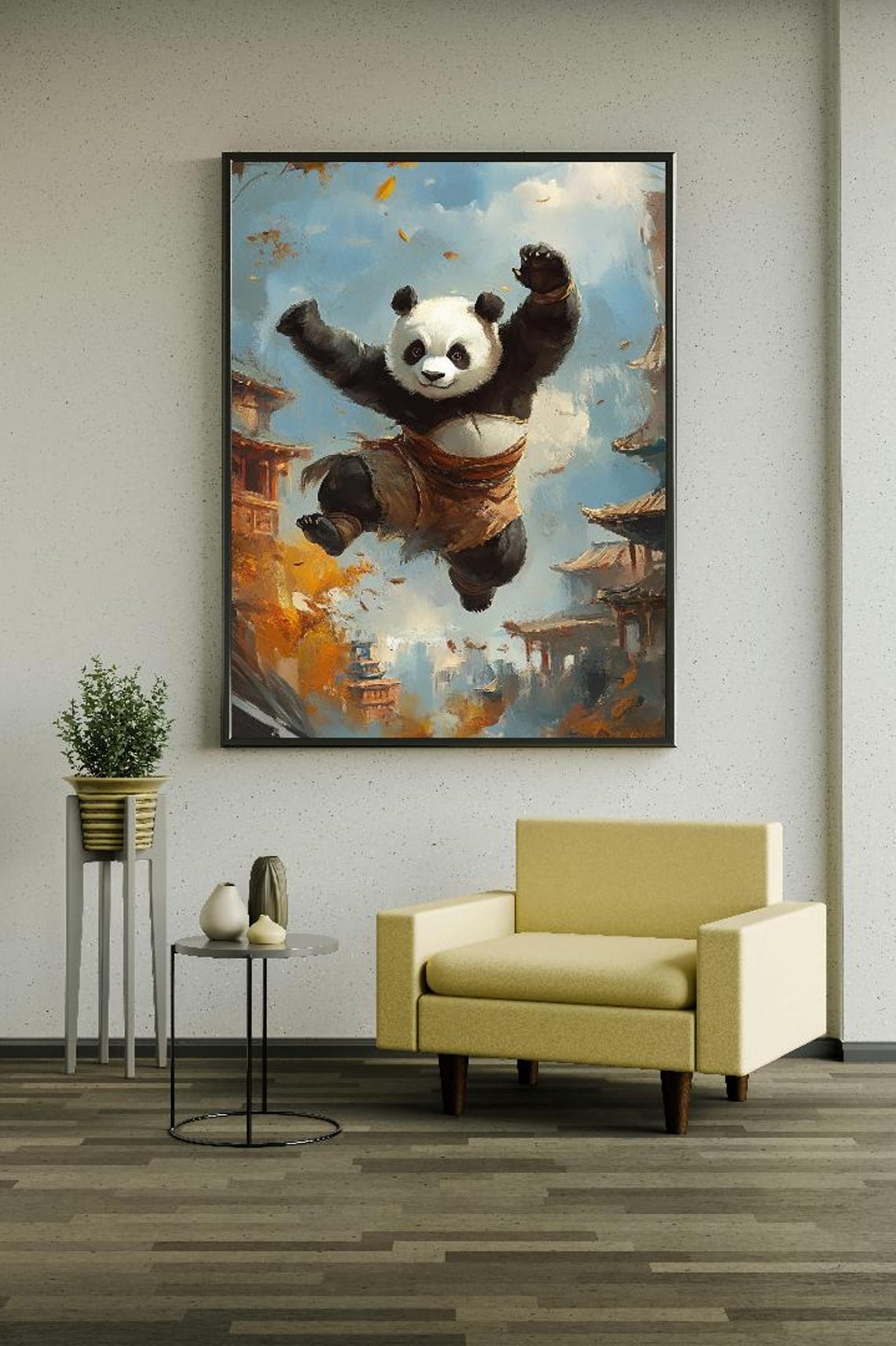 Kung Fu Wall Art Print