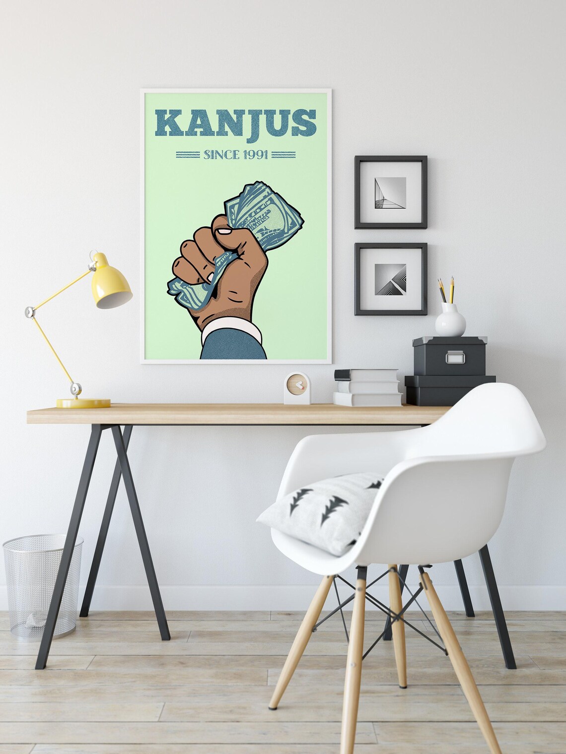 Kanjus Personalised Indian Desi Poster Print - Image 4