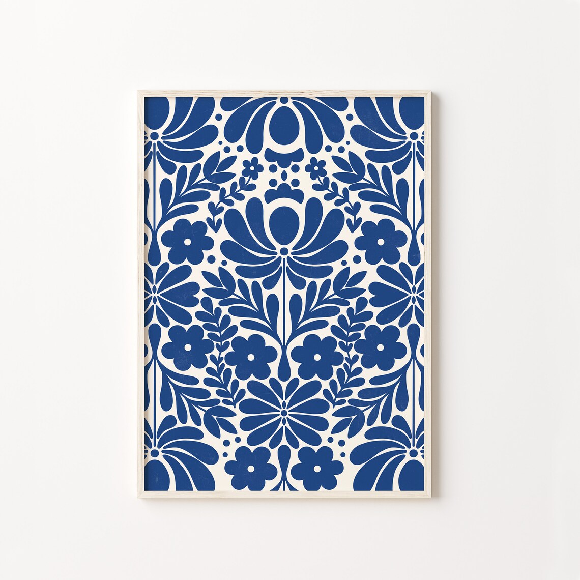 Norwegian Folk Art Wall Art, Scandi Folk Print - Image 2