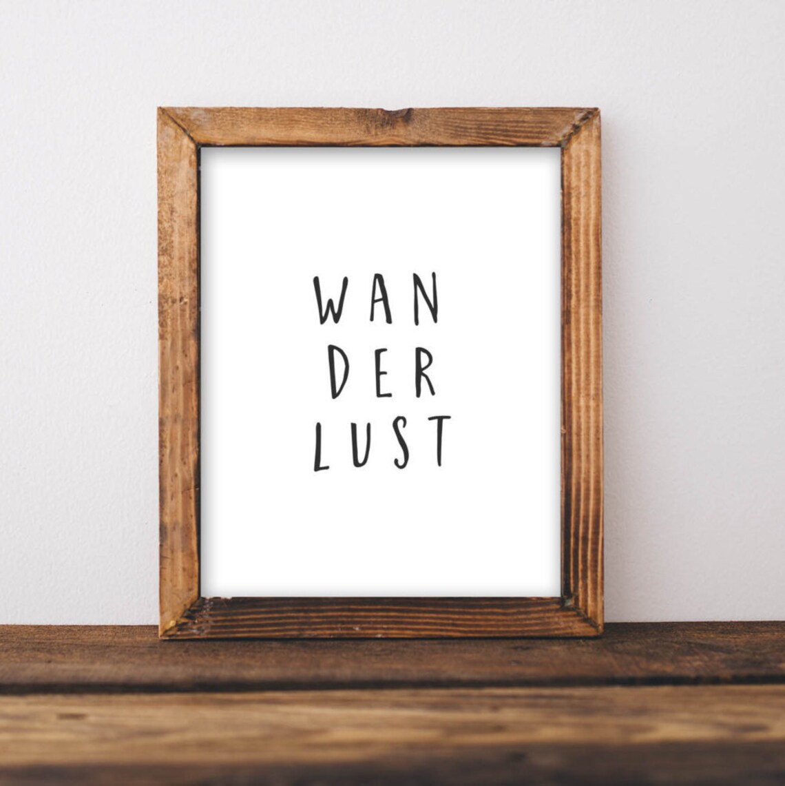 Wanderlust Travel Print, Adventure Office Decor