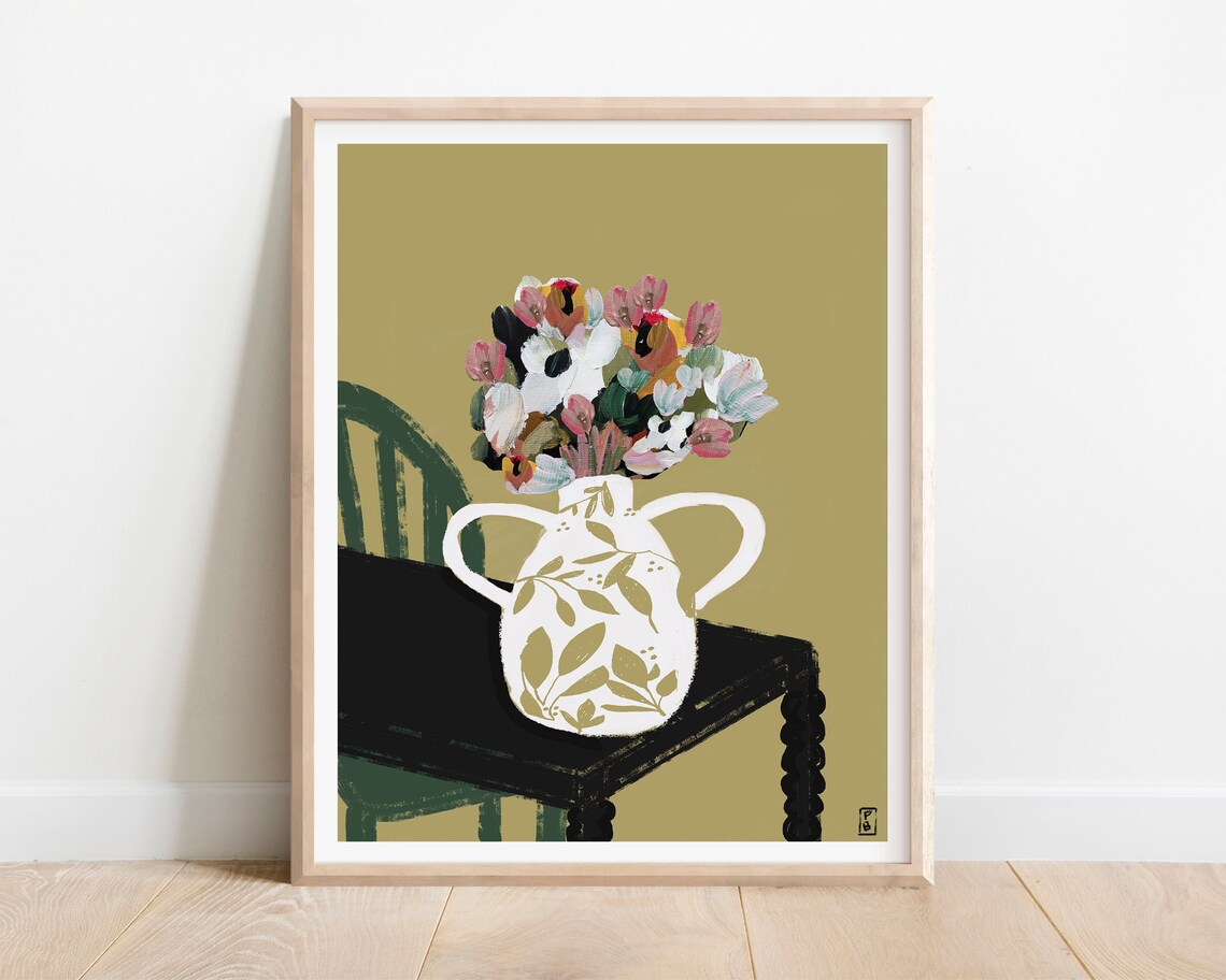 New England Still Life, Pascale Berkowitz Art Print