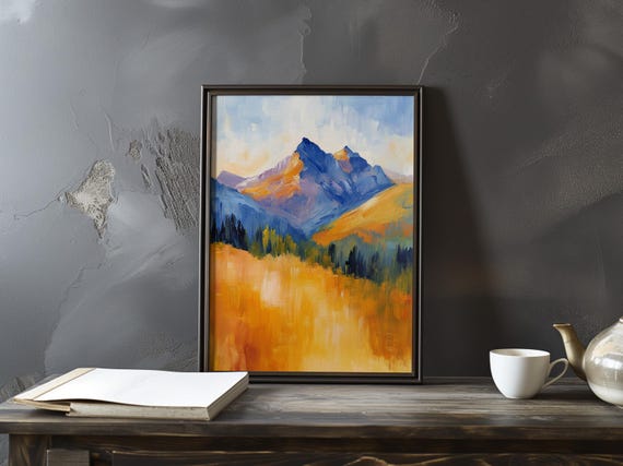 Paul Cezanne Inspired Impressionist Art Print Captivating French Landscape And Maritime Poster Still Life Prints Wall Decor