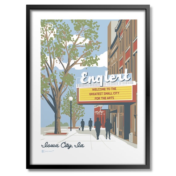 Iowa City Greatest Small City For The Arts Art Print