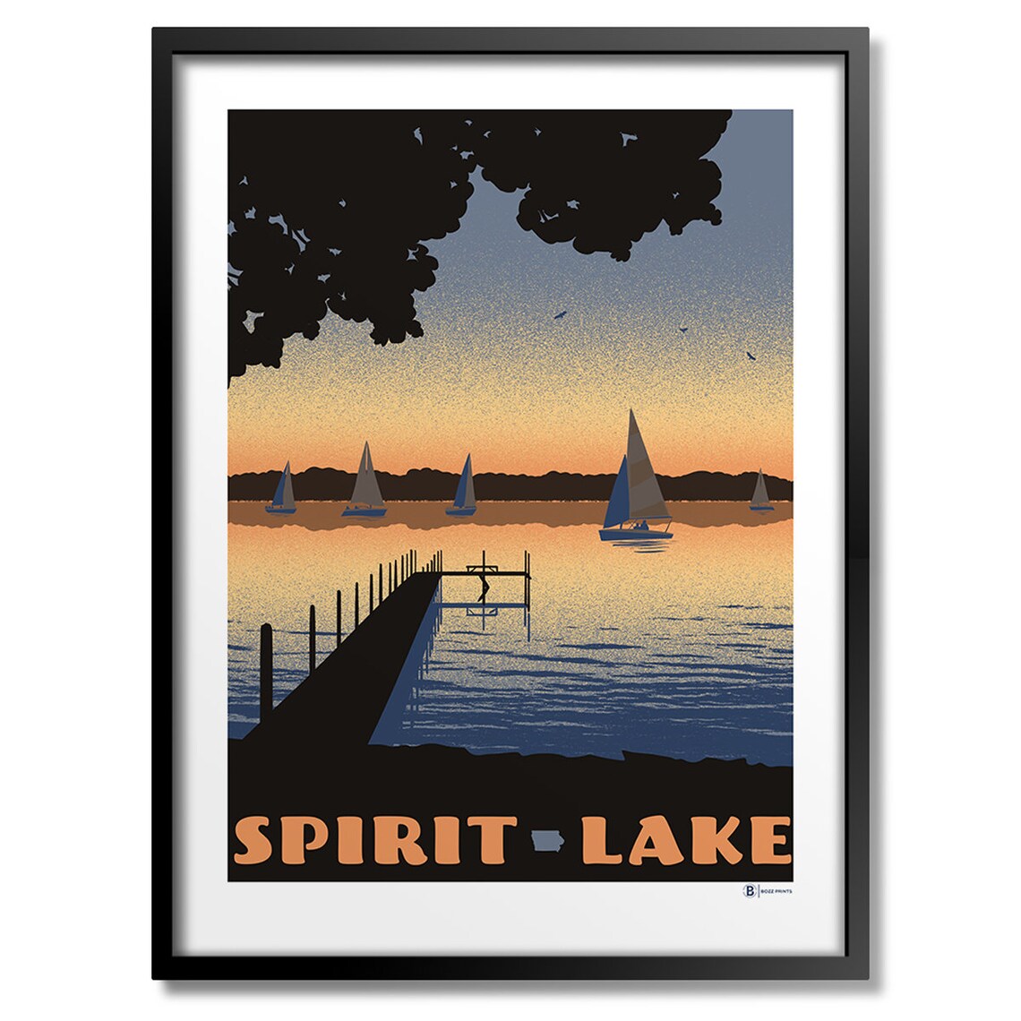 Spirit Lake Art Print