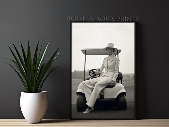 Vintage Golf Poster Retro Wall Art Preppy Room Decor Boho Prints Trendy Bedroom Over The Bed