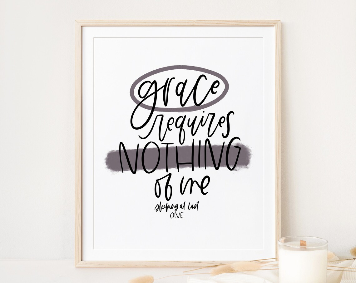 Enneagram 1 Sleeping At Last Lyrics Art Print