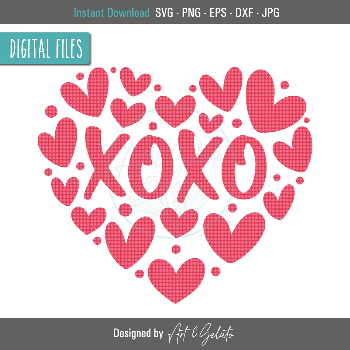 Xoxo Heart Svg Happy Valentines Day Svg Valentines Day Svg Valentines Shirt Svg Hugs And Kisses Svg Heart Svg Valentines Heart Svg