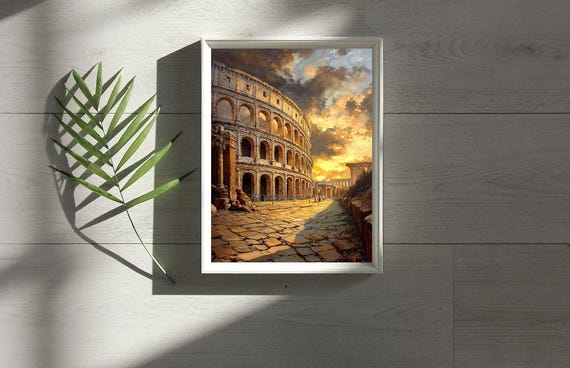 Roman Colosseum Wall Art