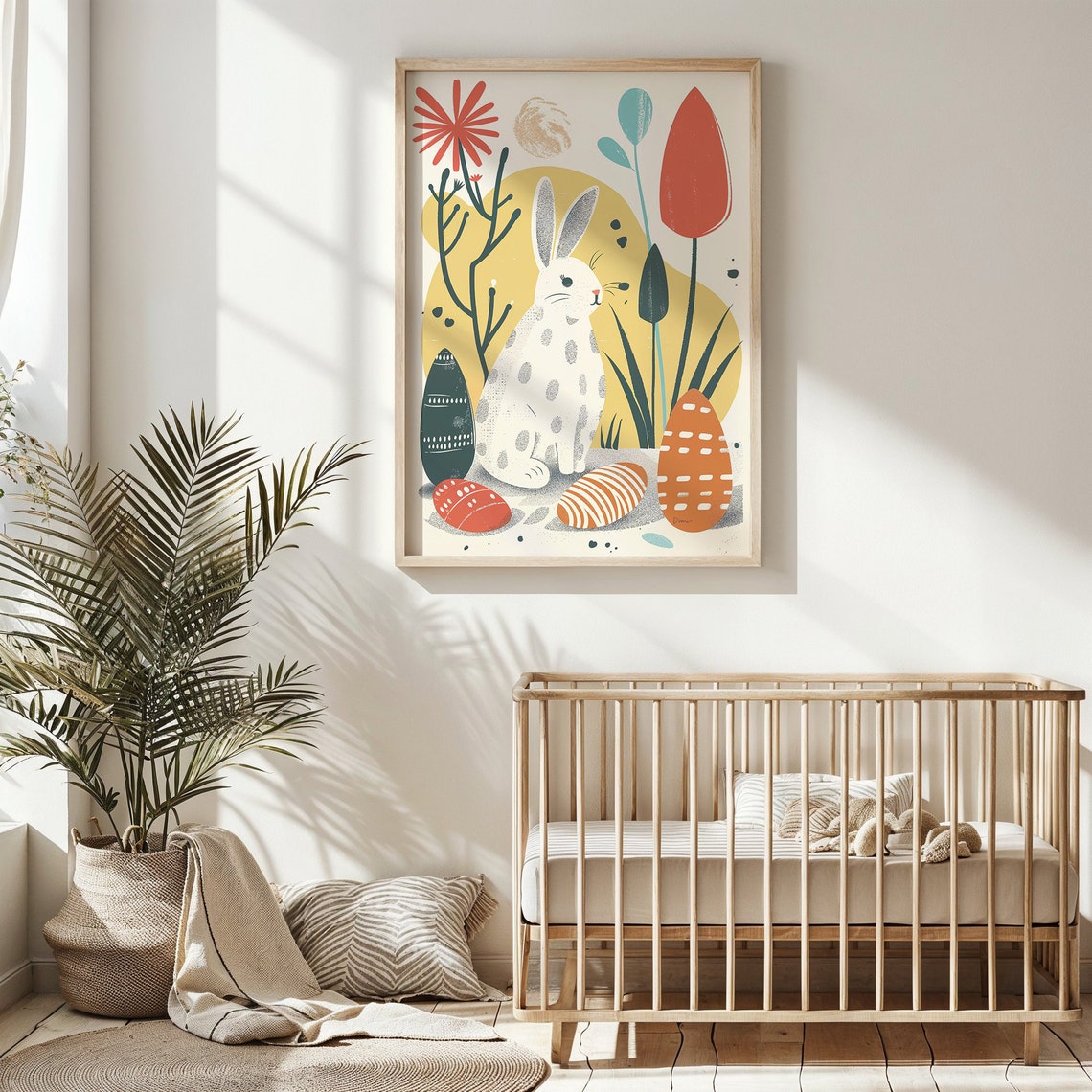 Easter Bunny, Easter Nursery Decor - Image 4