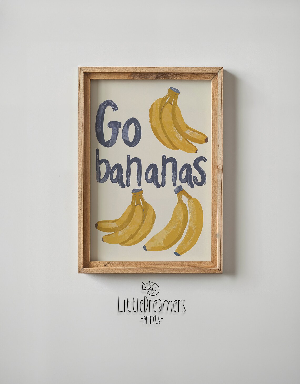 Banana Print, Nursery and Kitchen Wall Art Poster - Image 5
