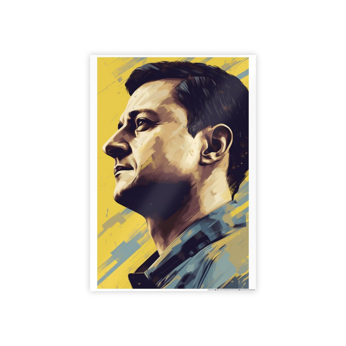 Volodymyr Zelenskyy, Ukraine Travel Poster