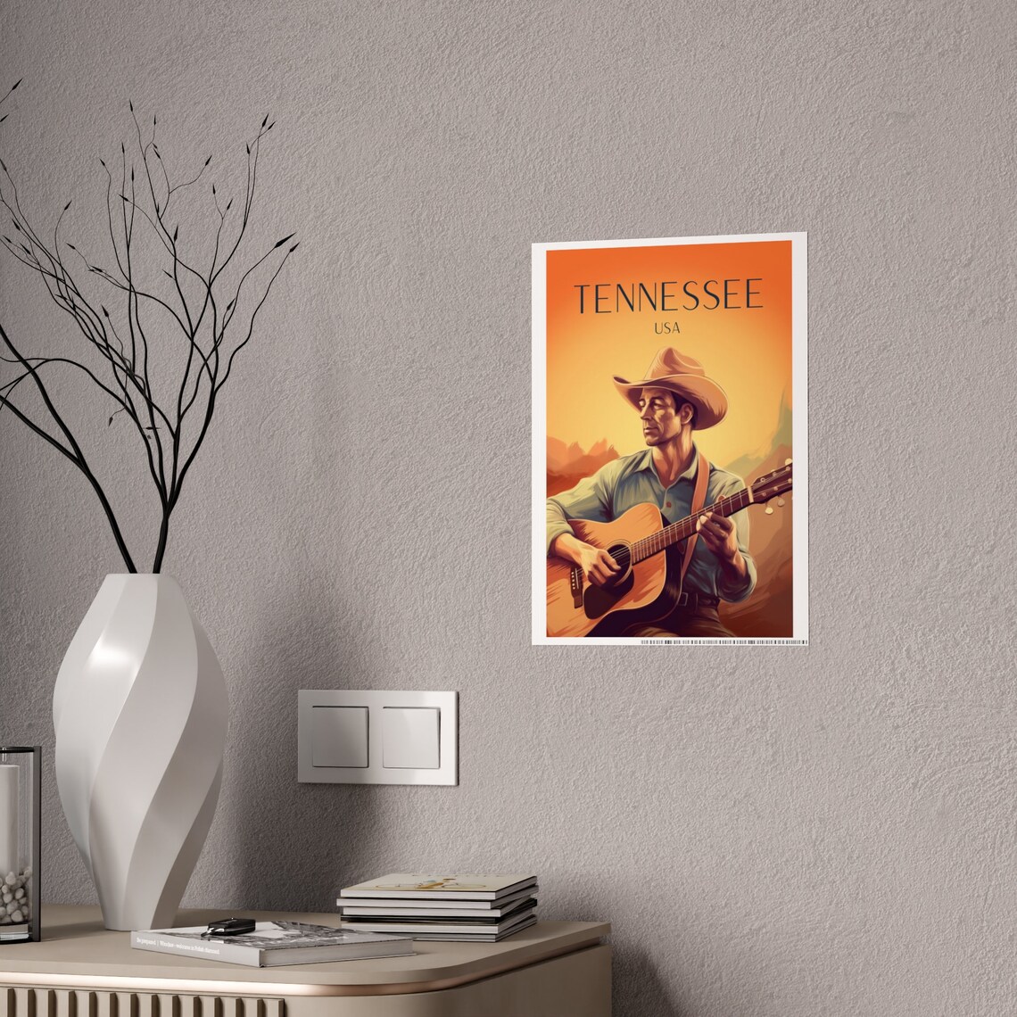Tennessee Tennessee - Contemporary Travel Poster - Image 2