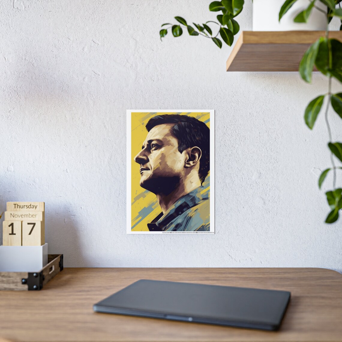 Volodymyr Zelenskyy, Ukraine Travel Poster - Image 3