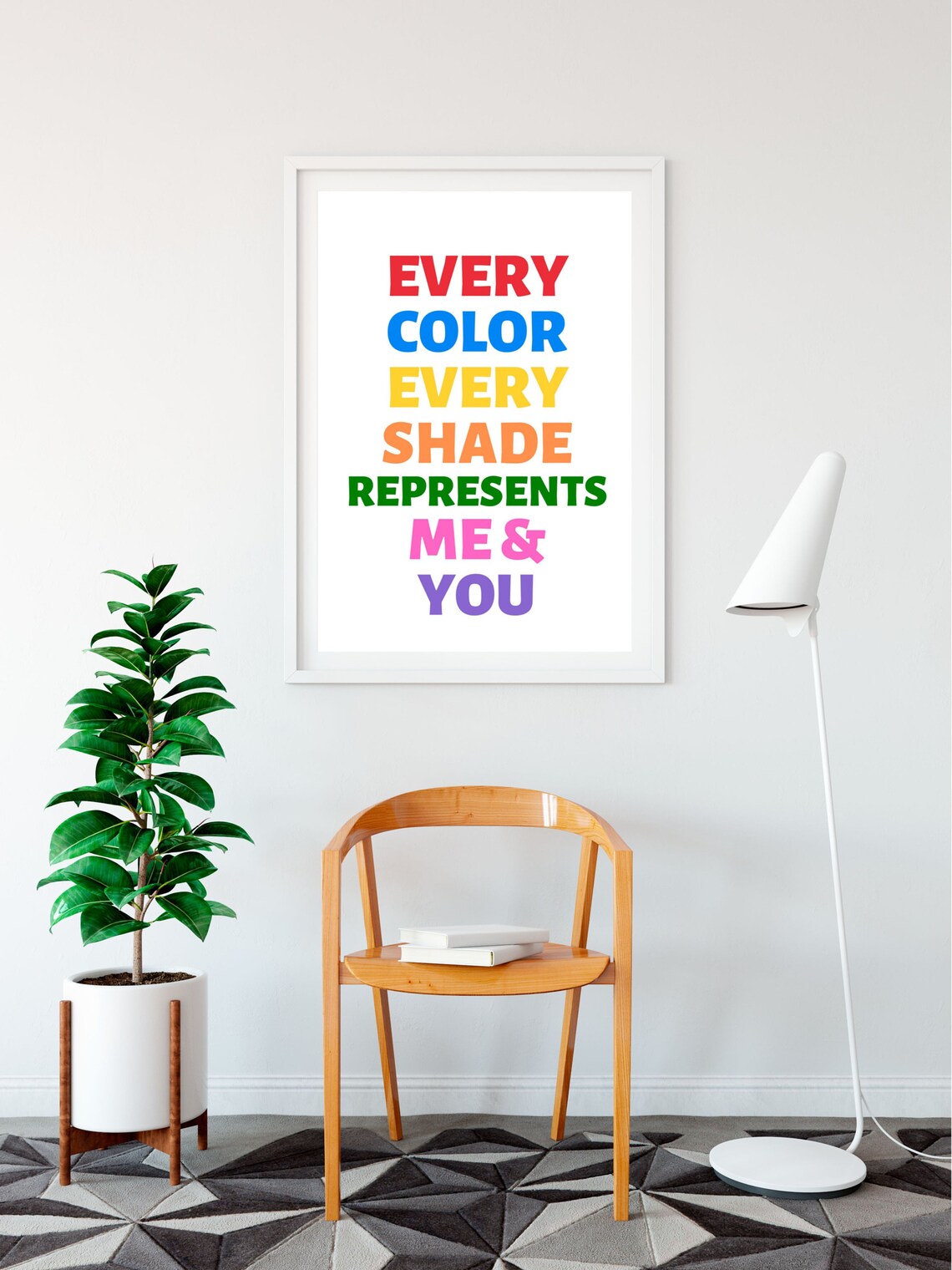 Diversity Print Poster, Inclusivity Motivational Poster - Image 2