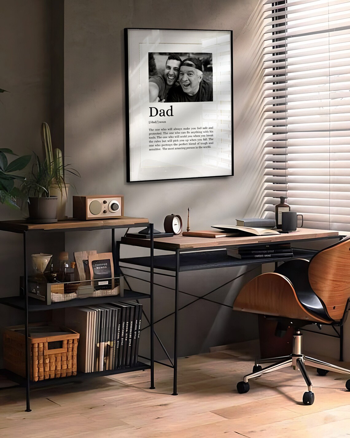 Father's Day Personalised Gift Dad Definition, Art Print - Image 3