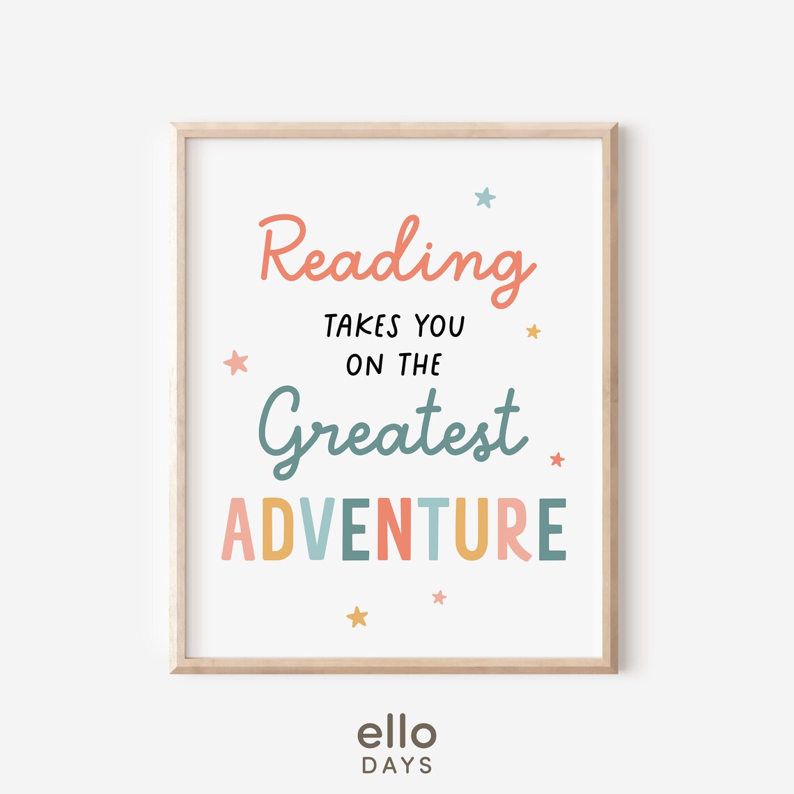 Reading Adventures Classroom Decor Poster - Image 4