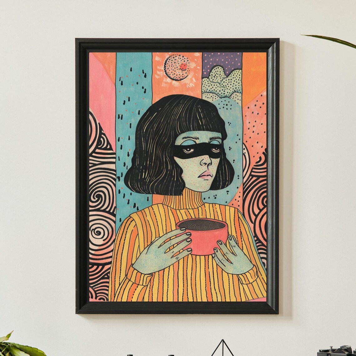 Monday Unique Canvas Art Print