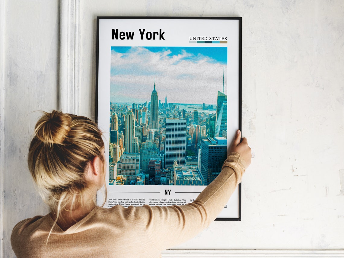 New York Poster New York Print New York Wall Art Ny Photo Ny Poster Ny Print New York Photo Travel Poster - Image 5