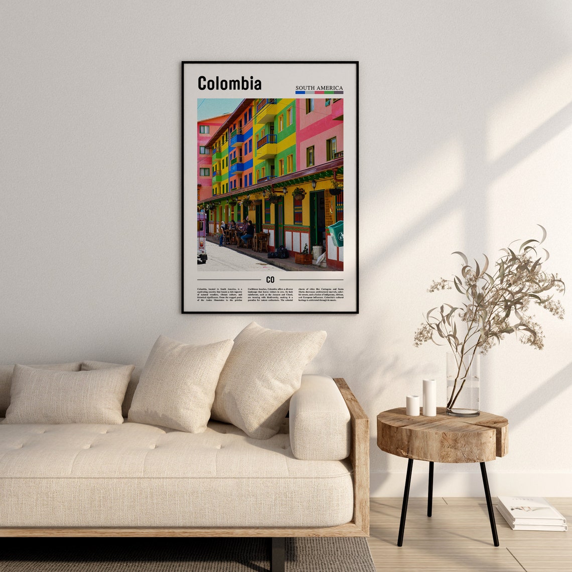 Colombia Travel Poster, South America - Image 2