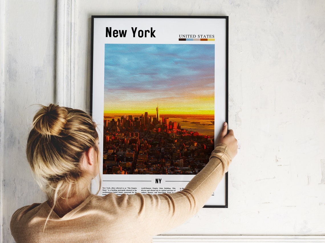 New York Poster New York Print New York Wall Art Ny Photo Ny Poster Ny Print New York Photo Travel Poster - Image 5