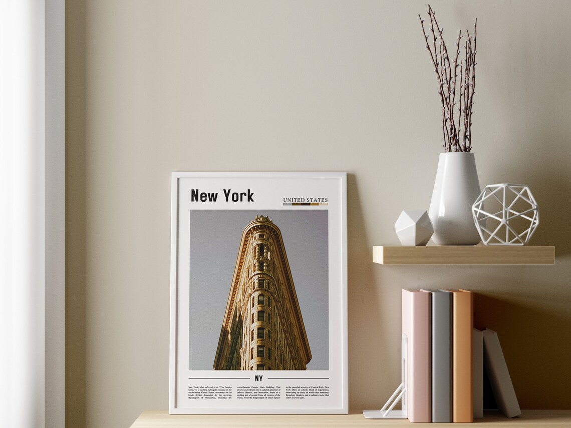 New York Travel Poster, NYC Wall Art Print - Image 3