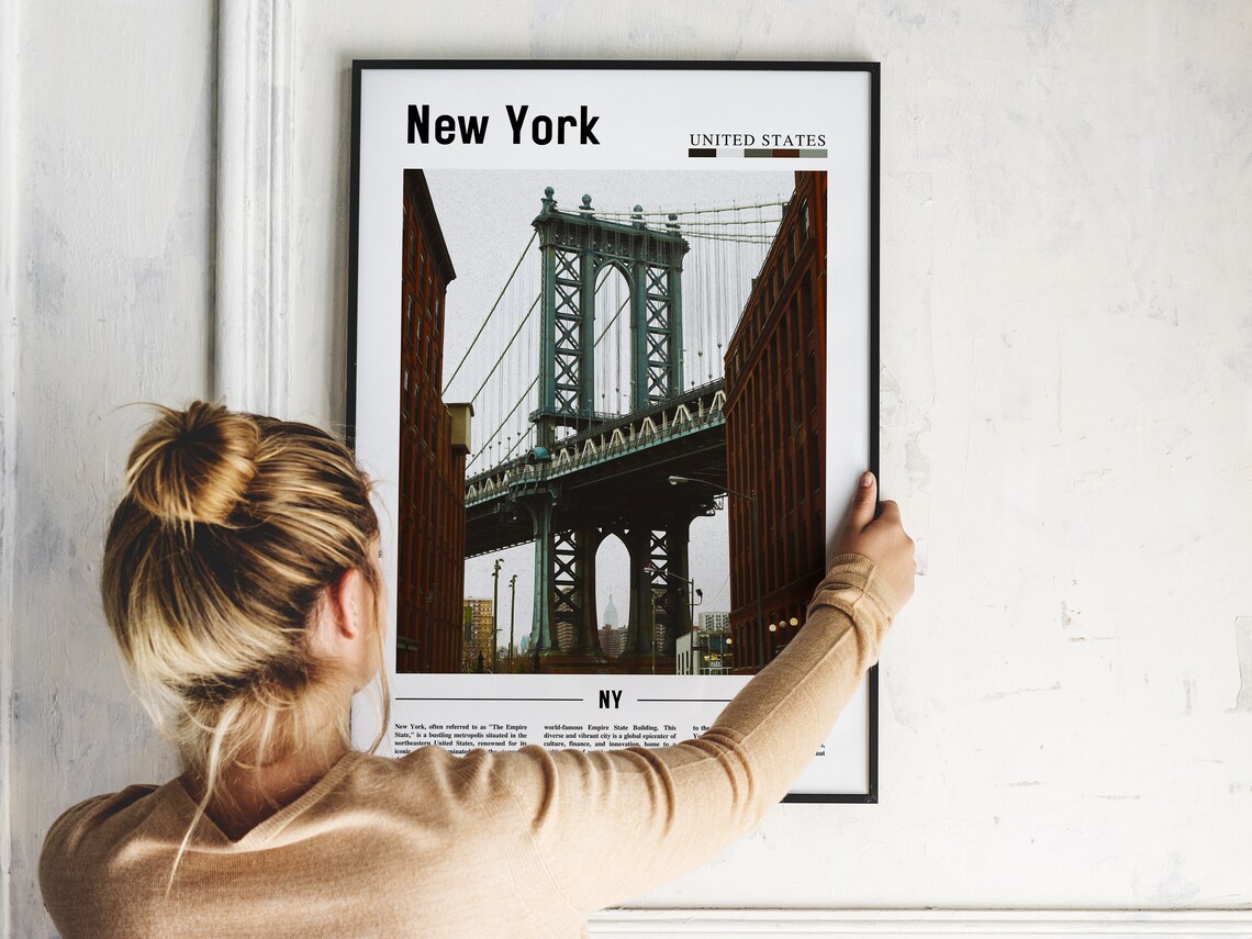 New York Travel Poster, New York Photo Print - Image 5